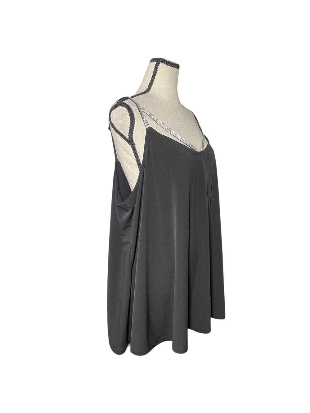 Torrid Jeweled Rhinestone Tank Top - Picture 2 of 4